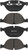 Premium Low-Met OE Equivalent Front Brake Pad Set | BBBP06058