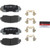 Premium NAO Ceramic OE Equivalent Front Brake Pad Set | BBBP28068N