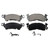 QuickStop Front/Rear Disc Brake Pad Set Ceramic | WAGZD52