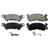 QuickStop Front/Rear Disc Brake Pad Set Ceramic | WAGZD52