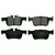 QuickStop Rear Disc Brake Pad Set Semi-Metallic | WAGZX1938