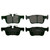 QuickStop Rear Disc Brake Pad Set Semi-Metallic | WAGZX1938