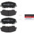 Premium NAO Ceramic OE Equivalent Front Brake Pad Set | BBBP56099N