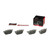 Premium NAO Ceramic OE Equivalent Rear Disc Brake Pad Set | BBBP30003N