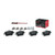 Premium NAO Ceramic OE Equivalent Rear Disc Brake Pad Set | BBBP50140N