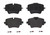 Premium Low-Met OE Equivalent Front Brake Pad Set | BBBP06093