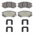 OEX Front Disc Brake Pad Set Premium Ceramic | WAGOEX924A