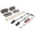 Premium NAO Ceramic OE Equivalent Rear Disc Brake Pad Set | BBBP85157N