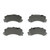 Premium NAO Ceramic OE Equivalent Front Brake Pad Set | BBBP85170N