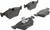 Premium Low-Met OE Equivalent Front Brake Pad Set | BBBP06043