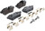 Premium Low-Met OE Equivalent Rear Disc Brake Pad Set | BBBP06052