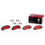 Premium NAO Ceramic OE Equivalent Front Brake Pad Set | BBBP28026N