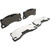 Premium Low-Met OE Equivalent Front Brake Pad Set | BBBP65021