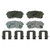 OEX Rear Disc Brake Pad Set Premium Ceramic | WAGOEX1398