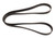 Automotive Metric Multi-V Belt | CON8PK1325