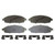 OEX Front Disc Brake Pad Set Premium Ceramic | WAGOEX1181