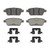 OEX Rear Disc Brake Pad Set Premium Ceramic | WAGOEX1161