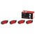 Premium NAO Ceramic OE Equivalent Front Brake Pad Set | BBBP30026N