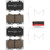 Premium NAO Ceramic OE Equivalent Front Brake Pad Set | BBBP83118N