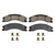 SevereDuty Rear Disc Brake Pad Set | WAGSX1565A