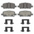 OEX Rear Disc Brake Pad Set Premium Ceramic | WAGOEX999