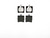 Premium Low-Met OE Equivalent Rear Disc Brake Pad Set | BBBP50025