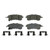 OEX Rear Disc Brake Pad Set Premium Ceramic | WAGOEX1510