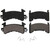 QuickStop Front/Rear Disc Brake Pad Set Semi-Metallic | WAGZX202