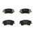 Premium NAO Ceramic OE Equivalent Front Brake Pad Set | BBBP30107N