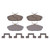 OEX Rear Disc Brake Pad Set Premium Ceramic | WAGOEX1082