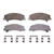 OEX Front Disc Brake Pad Set Premium Ceramic | WAGOEX1159