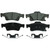 QuickStop Rear Disc Brake Pad Set Ceramic | WAGZD1498