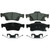 QuickStop Rear Disc Brake Pad Set Ceramic | WAGZD1498