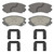 OEX Front Disc Brake Pad Set Premium Ceramic | WAGOEX924