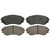 QuickStop Front Disc Brake Pad Set Ceramic | WAGZD1038