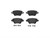 Premium Low-Met OE Equivalent Rear Disc Brake Pad Set | BBBP24059