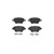 Premium Low-Met OE Equivalent Rear Disc Brake Pad Set | BBBP24059
