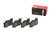 Premium Low-Met OE Equivalent Front Brake Pad Set | BBBP06068
