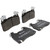 Premium Low-Met OE Equivalent Front Brake Pad Set | BBBP10064