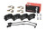 Premium Low-Met OE Equivalent Rear Disc Brake Pad Set | BBBP85117