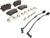 Premium Low-Met OE Equivalent Rear Disc Brake Pad Set | BBBP85117