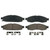 QuickStop Front Disc Brake Pad Set Ceramic | WAGZD1183