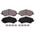 SevereDuty Front Disc Brake Pad Set | WAGSX1327