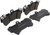 Premium Low-Met OE Equivalent Front Brake Pad Set | BBBP85065