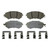OEX Front Disc Brake Pad Set Premium Ceramic | WAGOEX1539