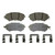 OEX Front Disc Brake Pad Set Premium Ceramic | WAGOEX1539
