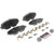 Premium NAO Ceramic OE Equivalent Front Brake Pad Set | BBBP85176N