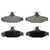 QuickStop Rear Disc Brake Pad Set Semi-Metallic | WAGZX413