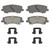 OEX Rear Disc Brake Pad Set Premium Ceramic | WAGOEX1793