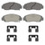 OEX Front Disc Brake Pad Set Premium Ceramic | WAGOEX1276